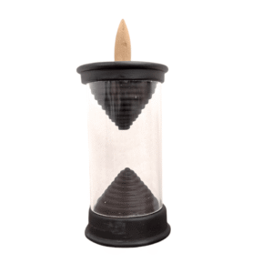 image of a Backflow Incense Burner - Hourglass design. Perfect addition to your meditation room.