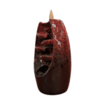 Backflow Incense Cone Burner - Red