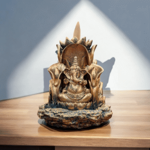 Backflow Incense cone holder - Smoke fountain - Ganesha