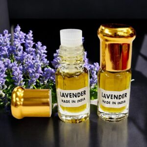 Natural Attar Perfume Oil - Lavender | Alcohol Free Perfume Oil from India
