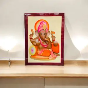 Ganesh Wooden wall hanging