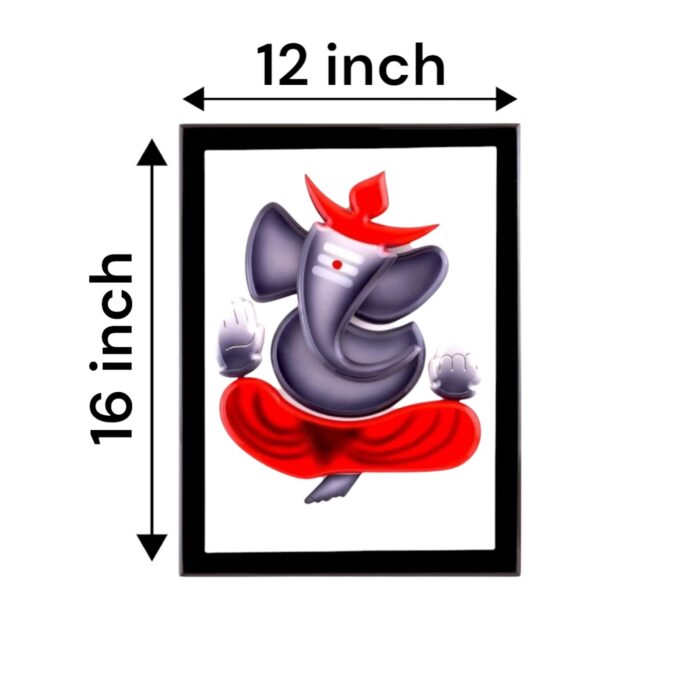 Ganesh Wooden wall hanging