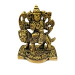 Small Maa Durga Brass Statue