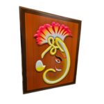 Ganesh Wooden wall hanging - Matt finish