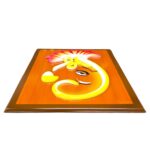 Ganesh Wooden wall hanging - Matt finish