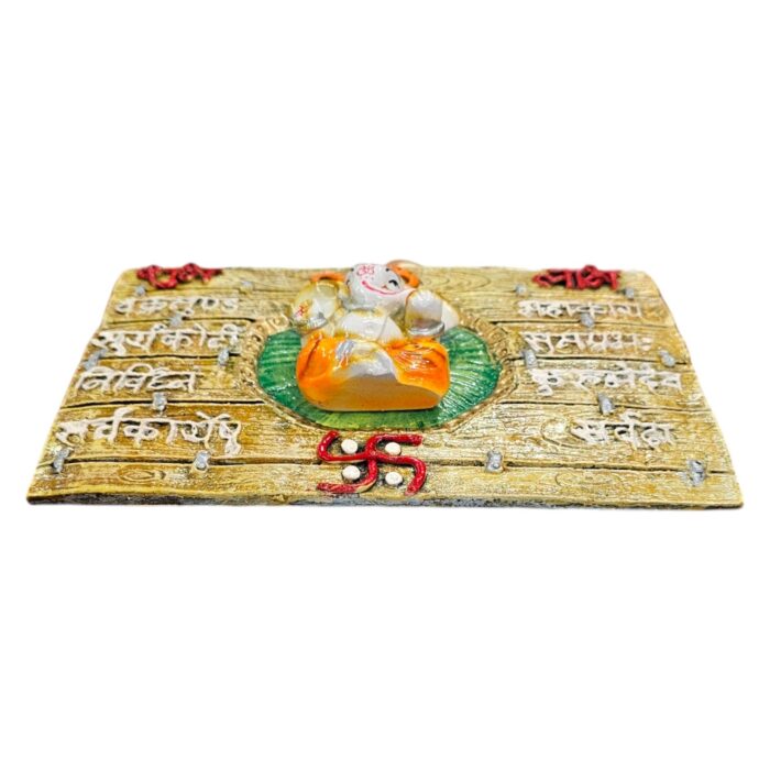 Ganesh Wall Hanging with Vakratunda Mahakaya Mantra