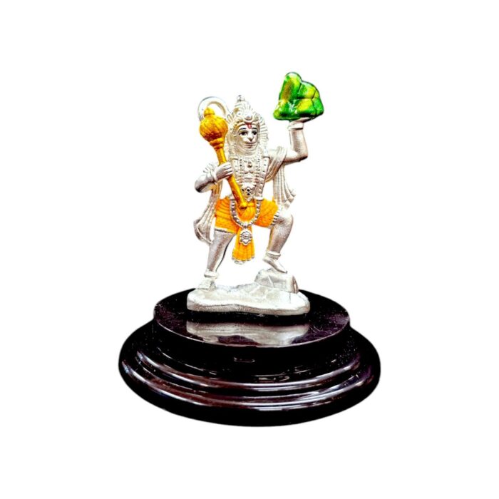 Pure Silver Hanuman Idol