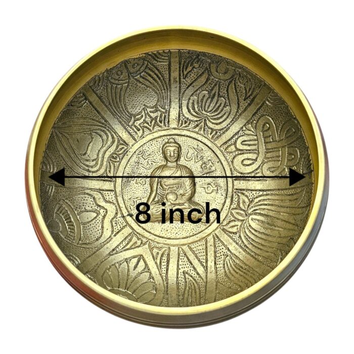 Dimension of Tibetan Singing bowl
