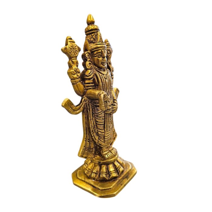 Super fine Brass Tirupati balaji Idol