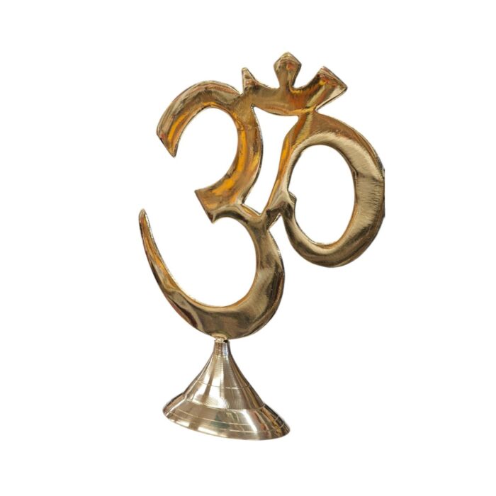 Large Brass Om