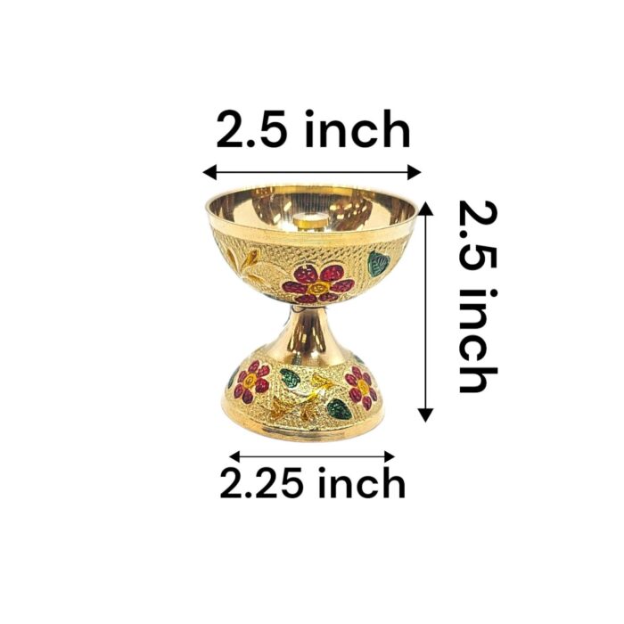 Brass pooja thali set - Large