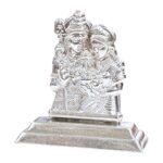 Pure silver shiv parivar idol