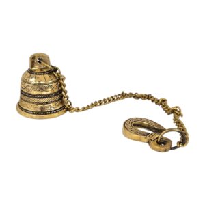 Solid Brass Bell with chain