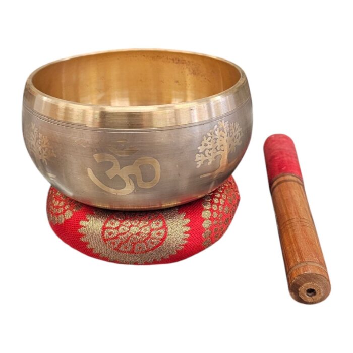 Brass singing bowl -6 inch - Tree of life