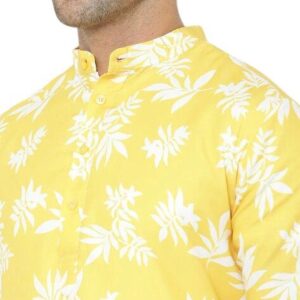 Floral Printed Kurta - Indian ethnic wear in Canada