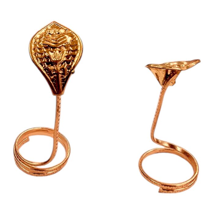 Pair of Copper Naag - 2 inch