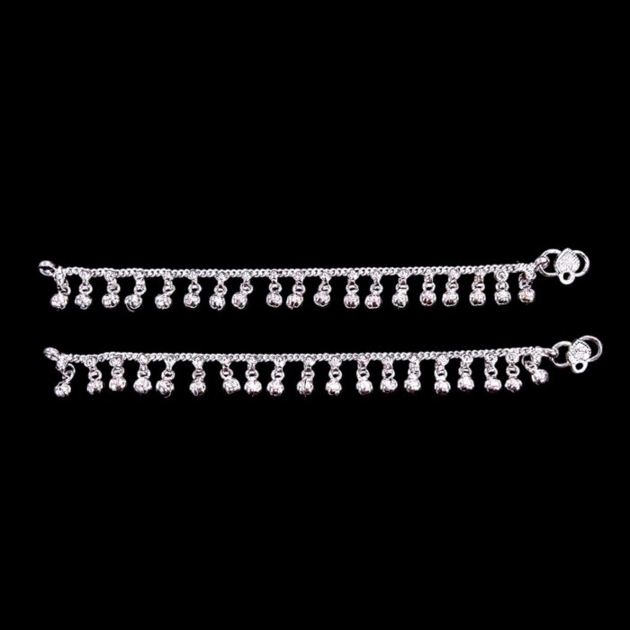 Pair of Pure Silver Anklets