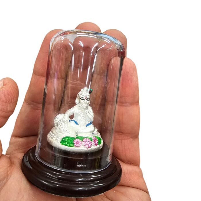 Pure Silver Baby Krishna Idol for your home Mandir