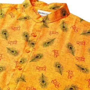 Ethnic Radhe Radhe Men Kurta