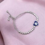 Sterling Silver evil eye Bracelet | 925 sterling silver bracelet | Gift for her