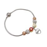 925 Sterling Silver Charm Bracelet - Heart | Gift for her