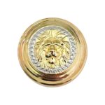 Small Silver Box with 24K Gold Plating | Chandi Ki dabbi
