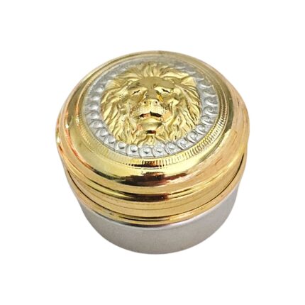Small Silver Box with 24K Gold Plating | Chandi Ki dabbi