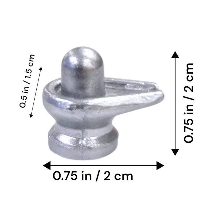 Original Parad Shivling | Mercury Shivling | 0.75 inch | 25 gram