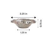 Pure Silver Decorative Bowl - 3.25 inch | Decorative Silver bowl for Gift