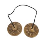 Handcrafted Brass Tingsha Bell – 7.5 cm | Tibetan hand cymbals