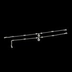 Pair of pure sterling silver anklets | Silver Anklets for adults