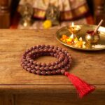 Rudraksh Jaap Mala 8 mm Beads | 108 bead Rudraksha mala for Jaap