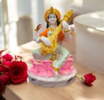 Goddess Saraswati Idol - 9 inch | Saraswati Statue