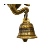 Ganesha Brass wall hanging | Hanging with Bell