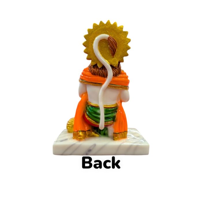 Hanuman Idol - 5.5 inch | Hanuman Statue - Marble finish