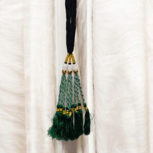 Green Color Parandi | Paranda Hair Accessory