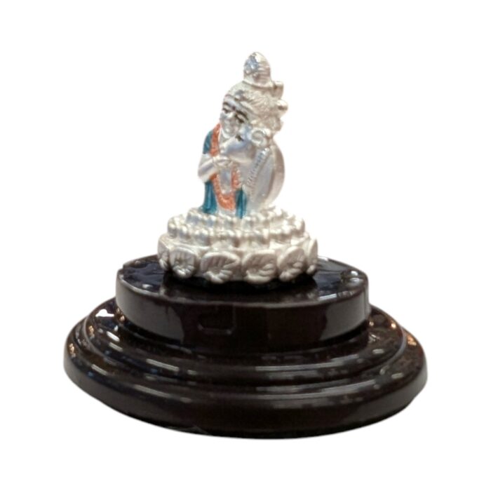 Pure silver Baby Krishna Idol | Laddu Gopal Silver Statue