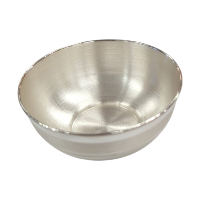 Pure Silver Bowl | 3.2 inch pure silver katori