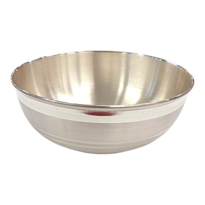 Pure Silver Bowl | 3.6 inch pure Silver katori