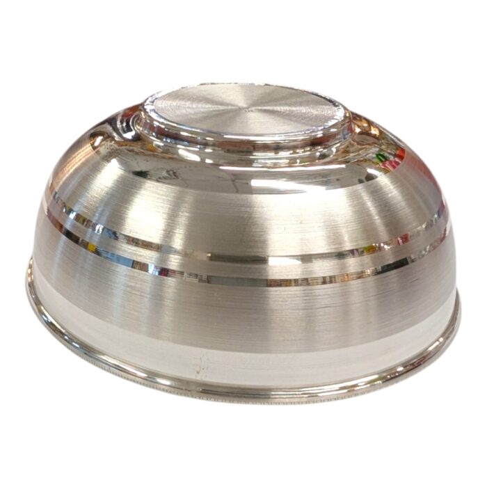 Pure Silver Bowl | 3.6 inch pure Silver katori
