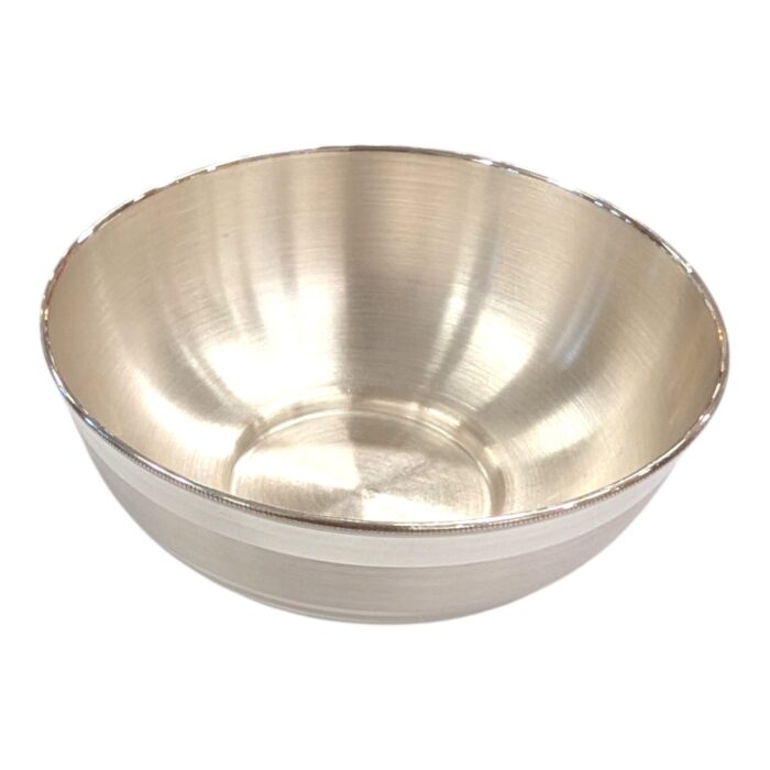 Pure Silver Bowl | 3.6 inch pure Silver katori