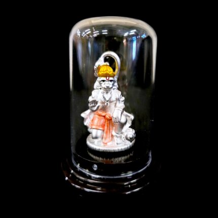 Chandi ke Hanuman Idol Gift for Housewarming – 7cm Silver Spiritual Statue