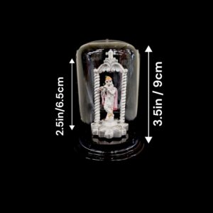 999 Pure Silver Krishna Statue | Pure silver Krishna idol 
