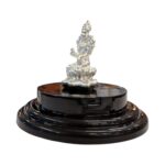 Pure silver Lakshmi idol in dome