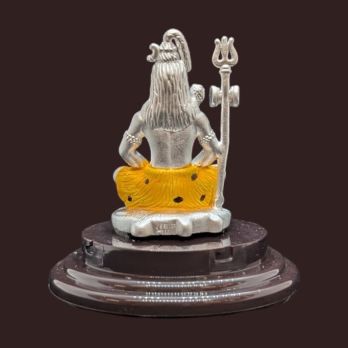 Pure Silver Shiva Idol | Silver Statue of Shiva