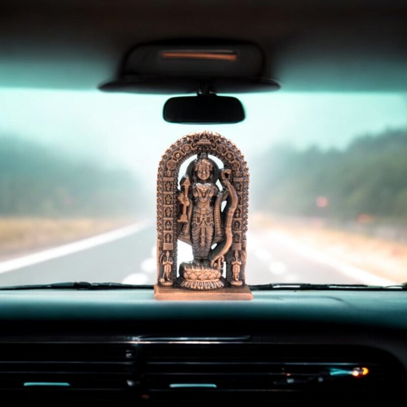 Ram Lalla Idol - Copper polish- Car Dashboard Idol