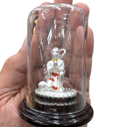 Pure Silver Hanuman idol - 999 Purity | Silver Statue of Hanuman