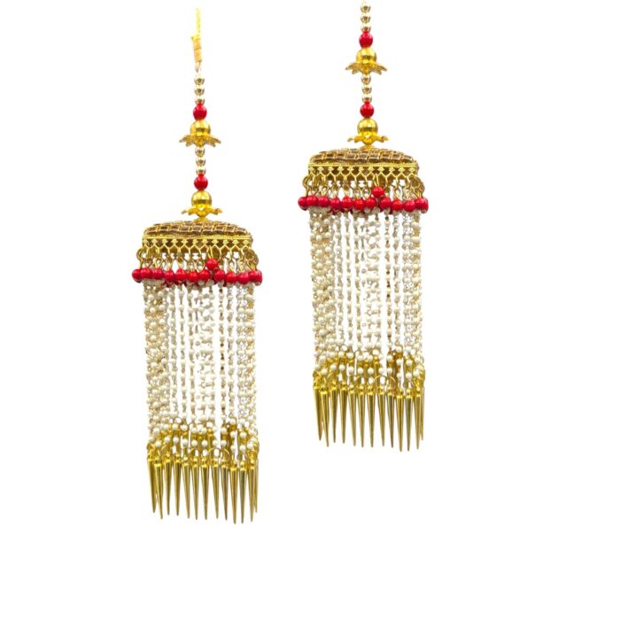 Pair of Kaleera with kundan gemstones | Bridal Jewelry