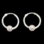 925 Sterling Silver hoops - Baali | Gift for her | Earrings for women