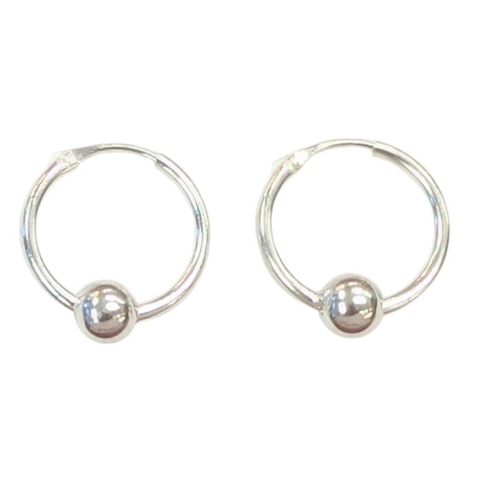 925 Sterling Silver hoops - Baali | Gift for her | Earrings for women